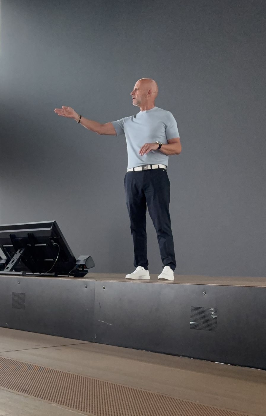 Thorsten Enderlin auf der Bühne