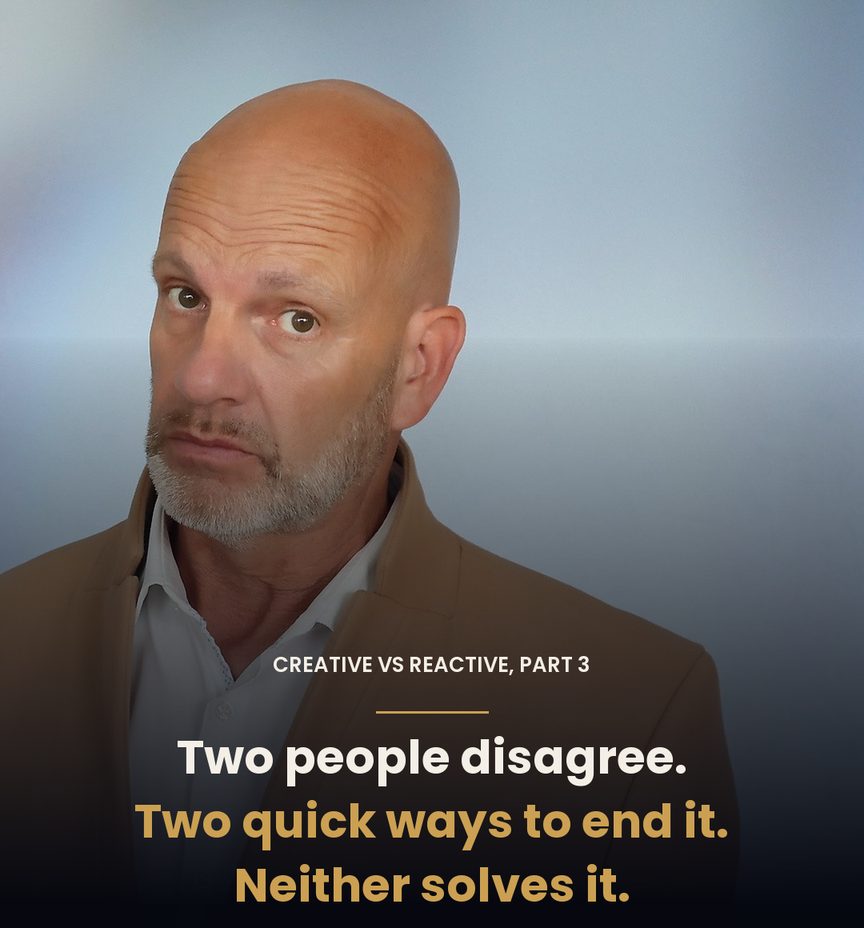 Thorsten Enderlin looking sceptical: two people disagree